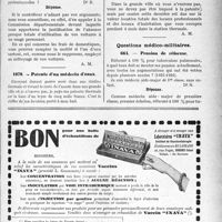1240 - Page LXIII-1035 - Correspondance. Fiscalité. Déduction des frais d’autos et de domestiques / Patente d’un médecin d’eaux / Questions médico-militaires. Pension de réforme