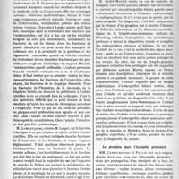 1279 - Page 1070 - Partie scientifique. L’Actualité Scientifique. Les Sociétés Savantes. Saint-Germain-en-Laye. Société médico-chirurgicale de la Région de Saint- Germain-en-Laye. Le traitement des fractures par l’ostéosynthèse / Un cas de maladie de Hodgkin à manifestations discrètes / Le propidon dans l’érysipèle généralisé