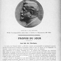 1402 - Page 1177 - Propos du jour. Les lois de l'écriture [J. Noir]