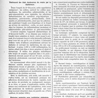 1487 - Page 1254 - Partie scientifique. L’actualité Scientifique. La Presse. Traitement des états douloureux du ventre par la diathermie [(Paris médical, 24 juillet 1926)] / Emission sanguine avec restitution globulaire [(Paris médical, 18 septembre 1926)]