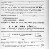 1510 - Page XXXVII - Le sou médical / Le concours médical