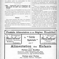 1513 - Page 1278-XL - Correspondance. Accidents du Travail. Congestion causée par la pluie / Indemnité pour la fourniture de pharmacie de nuit aux accidentes du travail
