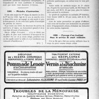1518 - Page XLV-1283 - Correspondance. Questions médico-militaires. Vaccination antityphique d’un jeune homme appelé au service / Périodes d’instruction / Passage d’un étudiant dans le service de santé militaire