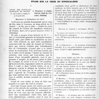 1563 - Page 1324 - Partie professionnelle. Travaux Originaux. Chronique syndicale. Les contrats collectifs dans les assurances sociales / Étude sur la crise du syndicalisme [P. Nattan-Larrier]