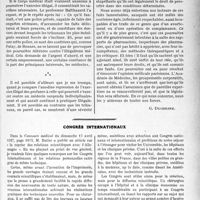 1640 - Page 1393 - Partie professionnelle. Travaux Originaux. La mollesse de la répression de l’exercice illégal des guérisseurs la sévérité des tribunaux envers les médecins [G. Duchesne] / Congrès internationaux [Robert Sorel]