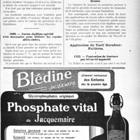 1656 - Page LV-1407 - Correspondance. Exercice de la médecine. Exercice de la médecine en France par des diplômés étrangers / Aucun diplôme spécial n’est nécessaire pour utiliser les rayons ultraviolets / Application du Tarif Durafour-Fallières. Contention de fracture par tel ou tel appareil