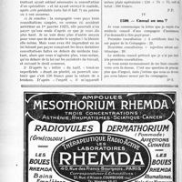 1659 - Page 1410-LVIII - Correspondance. Application du Tarif Durafour-Fallières. « Consultation entre confrères » (article 5) n’est pas « envoi en consultation » (article 7) ; Sutures de plusieurs tendons / Cumul ou non ?
