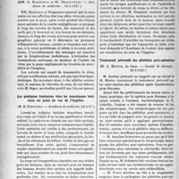 1697 - Page 1442 - Partie scientifique. L'Actualité Scientifique. Les Sociétés Savantes. Paris. Sur le zona zoster, (Académie de médecine ; 12-4-1927) / Les pratiques funéraires chez les musulmans tunisiens au point de vue de l’hygiène, (Académie de médecine ; 12-4-27) / Traitement préventif des phlébites post-opératoires, (Société de chirurgie ; 30-3-1927)