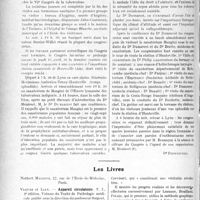 1703 - Page 1448 - Partie scientifique. L'Actualité Scientifique. Les Congrès. VIe Congrès de la Tuberculose, (Suite et fin). De la collaboration du Corps médical avec le dispensaire / Les livres. Appareil circulatoire, par Vaquez et Lian, Norbert Maloine, Paris