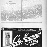 1748 - Page IX-1485 - A travers l'officiel. Soins aux pensionnés de guerre
