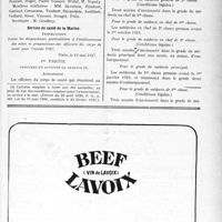 1750 - Page XI-1487 - A travers l'officiel. Service de santé militaire / Service de santé de la Marine