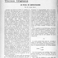 1755 - Page 1492 - Partie scientifique. Travaux Originaux. Le xylol en dermatologie, par M. Louis Bory