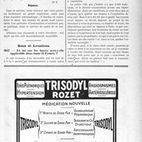 1800 - Page LV-1533 - Correspondance. Questions médico-militaires. Avancement dans la réserve de la marine / Baux et Locations. La loi sur les loyers sera-t-elle applicable dans toute la France ?