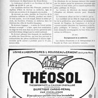 1813 - Page 1542-X - A travers l’officiel. Hygiène publique / Enseignement de la médecine