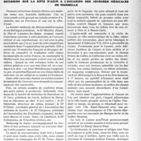 1844 - Page 1571 - Partie professionnelle. Travaux Originaux. Excursion sur la côte d’azur à l’occasion des journées médicales de Marseille [Dr. M. Vimont]
