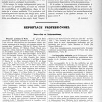 1862 - Page 1589 - Partie professionnelle. Comptes rendus, documents, pièces officielles. Dispensaires antituberculeux et médecins praticiens / Reportage professionnel. Nouvelles et Informations. Médecins parisiens de Paris / Les biographies médicales / XIIe Congrès de médecine légale de langue française