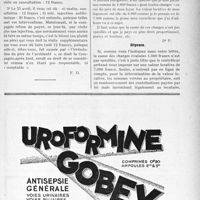 1868 - Page LIX-1595 - Correspondance. Application du Tarif Durafour-Fallières. Visite « supplémentaire à la normale » / Fiscalité. Base dc la patente, Charges à ajouter au loyer