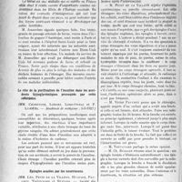 1905 - Page 1628 - Partie scientifique. L’actualité Scientifique. Les Sociétés Savantes. Paris. La réforme des études médicales, (Académie de médecine ; 3-5-1927) / Favus et immigration, (Académie de médecine ; 3-5-1927) / Le rôle de la purification de l’insuline dans les accidents hypoglycémiques provoqués par cette substance, (Académie dé médecine ; 3-5-1927) / Epingles avalées par les nourrissons, (Société des chirurgiens de Paris ; 7-1-1927) / Bruits d’oreille et cellulite cervico-radiculaire, (Société de médecine de Paris ; 27-11-1926)