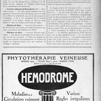 1954 - Page VII-1671 - Dernières nouvelles. Académie de médecine / Association d’enseignement des hôpitaux / Journées médicales de Bruxelles de 1927 / Hôpitaux de Paris / Hôpitaux de Paris / Aesculape
