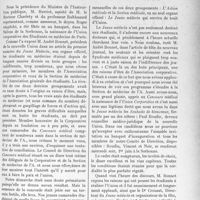 1960 - Page 1677 - Propos du jour. Chez Ies Etudiants : Le banquet du Jeune Médecin à la Sorbonne. L’Exposition rétrospective de l’Ecole vétérinaire d’Alfort [J. Noir]
