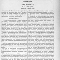 1964 - Page 1681 - Partie scientifique. Travaux Originaux. Cardiologie. Pouls alternant, Dr. C. Lian, agrégé