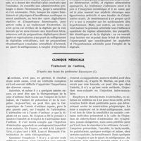 1968 - Page 1685 - Partie scientifique. Travaux Originaux. Cardiologie. Pouls alternant, Dr. C. Lian, agrégé / Clinique médicale. Traitement de l'asthme, d’après une leçon du professeur Bezançon