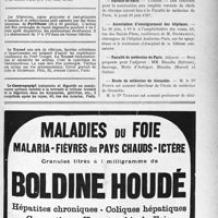 2022 - Page VII-1733 - Demandes et offres / Dernières nouvelles. Les épidémies / Faculté de Paris / Association d’enseignement des hôpitaux / Faculté de médecine de Paris / Ecole de médecine de Grenoble