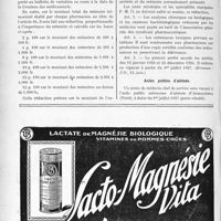 2025 - Page 1736-X - A travers l'officiel. Soins aux pensionnés de guerre / Asiles publics d’aliénés