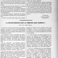 2042 - Page 1753 - Partie scientifique. Travaux Originaux. Clinique chirurgicale. Les affections catarrhales des voies respiratoires aux eaux sulfureuses des pyrénées / La psychothérapie dans la thérapeutique générale, par le Dr. Paul Farez