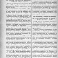 2047 - Page 1758 - Partie scientifique. L’Actualité Scientifique. Les Sociétés Savantes. Paris. Les dangers de la vaccine oculaire, (Académie de médecine ; 17-5-27) / Les vomissements à répétition des nourrissons, (Académie de médecine ; 17-5-27) / Condition médico-légale des paralytiques généraux traités, (Académie de médecine ; 17-5-1927)