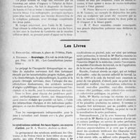 2049 - Page 1760 - Partie scientifique. L’Actualité Scientifique. Les Sociétés Savantes. Paris. Sur la syncope anesthésique, (Société de chirurgie ; 30-3-1927) / Disjonction de la symphyse pubienne. Ostéosynthèse, (Société de chirurgie ; 16. -2-1927) / Les Livres. Neurologie, par A. Tournay, G. Doin et Cie, éditeur, Paris / Le syndicalisme médical. Ses bases légales, ses moyens d’action, par M. A. Martin, G. Doin et Cie, éditeur, Paris