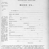 2052 - Page 1763 - Partie professionnelle. Travaux Originaux. Les déclarations et certificats de naissance [Dr. Paul Boudin]