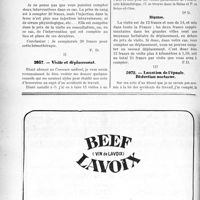 2085 - Page 1794-XLVIII - Correspondance. Application du Tarif Durafour-Fallières. Prise de sang pour hémothérapie / Visite et déplacement / Luxation de l’épaule. Réduction nocturne