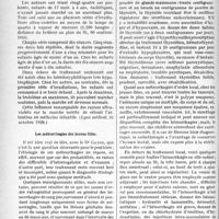 2123 - Page 1826 - Partie scientifique. L’actualité Scientifique. La Presse. Le traitement des retards de la marche par les rayons ultra-violets [(Lyon médical, 31 Octobre 1926)] / Les métrorrhagies des jeunes filles [(La Consultation. septembre 1926)]