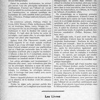 2127 - Page 1830 - Partie scientifique. L’actualité Scientifique. L’allonal comme analgésique en médecine générale, par le Dr. Quénée / Les Livres. Saint-Nectaire et les maladies des reins, par Emile Roux
