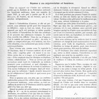 2129 - Page 1832 - Partie professionnelle. A propos de l'ordre des médecins. Réponse à une argumentation ad hominem