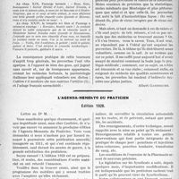 2141 - Page 1844 - Partie professionnelle. Variétés. La pratique médicale dans les proverbes / L'agenda-memento du praticien. Edition 1928 [G. Duchesne]