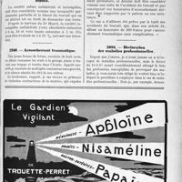 2150 - Page LI-1853 - Correspondance. Accidents et maladies professionnelles. Surdité relative, incapacité permanente / Accouchement traumatique / Déclaration des maladies professionnelles