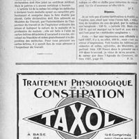 2151 - Page 1854-LII - Correspondance. Accidents et maladies professionnelles. Déclaration des maladies professionnelles / Application du Tarif Durafour-Fallières. Réduction de luxation de l’astragale