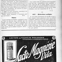 2208 - Page LI-1911 - Correspondance. Application du Tarif Durafour-Pallières. Enfoncement des maxillaires supérieurs / Visite dite « de contrôle » / Extractions multiples