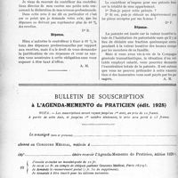 2213 - Page 1916-LVI - Correspondance. Fiscalité. Point de départ de la patente / Patente d’un médecin sanitaire maritime / Pas de pourcentage pour les dépenses professionnelles