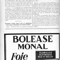 2221 - Page 1924-X - A travers l'officiel. Réponses des Ministres aux questions des Parlementaires. Impôts à payer pour deux voitures qui ne sont jamais simultanément en service / Exemption d’impôt foncier pour les dépendances d’une maison d’habitation nouvellement édifiée