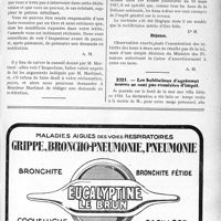 2264 - Page XLIX-1967 - Correspondance. Fiscalité. Les quittances d’honoraires accidents du travail sont exemptes de timbre / Valeurs dont les intérêts sont exonérées de l’impôt général sur le revenu / Les habitations d’agrément neuves ne sont pas exonérées d’impôt