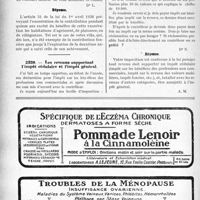 2265 - Page 1968-L - Correspondance. Fiscalité. Les habitations d’agrément neuves ne sont pas exonérées d’impôt / Les revenus supportant l’impôt cédulaire et l’impôt général