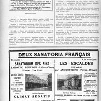 2275 - Page 1998-VI - Membres du Concours exerçant dans les Stations Thermales / Demandes et offres
