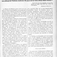 2282 - Page 2005 - Propos du jour. Promenade au château des Charmilles. Une abbaye de Thélème médicale. Ne pourrait-on faire mieux dans l’avenir? [J. Noir]