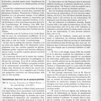2294 - Page 2017 - Partie scientifique. L’actualité Scientifique. Les Sociétés Savantes. Paris. Vomissements incoercibles de la grossesse et insuline, (Soc. méd. des hôp. ; 3-6-1927) / Malariathérapie dans trois cas de paralysie générale, (Soc. méd. des hôp. ; 8-4-1927) / La tuberculose en milieu hospitalier, (Soc. méd. des hôp. 8-4-1927)