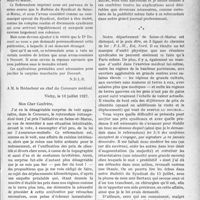 2306 - Page 2029 - Partie professionnelle. Travaux Originaux. Le déplacement kilométrique en Seine-et-Marne [Dr. Fernand Decourt]