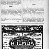 2324 - Page LI-2047 - Correspondance. Application du tarif Maginot-Marin. Avis et autorisation / Accidents. Accident du travail par un tiers