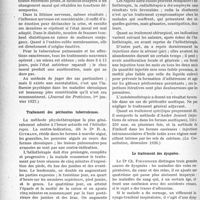 2345 - Page 2068 - Partie scientifique. L’Actualité Scientifique. La Presse. L’influence nerveuse dans les maladies chroniques [(Journal des Praticiens, 1er janvier 1927)] / Traitement des péritonites tuberculeuses [(La Consultation, décembre 1926)] / Le traitement des dyspnées [(Journal des Praticiens, 25 décembre 1926)]